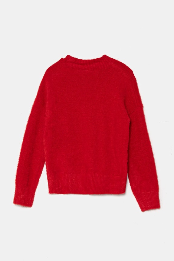 Dječji pulover United Colors of Benetton 19BAC200I.G.Seasonal crvena AW24