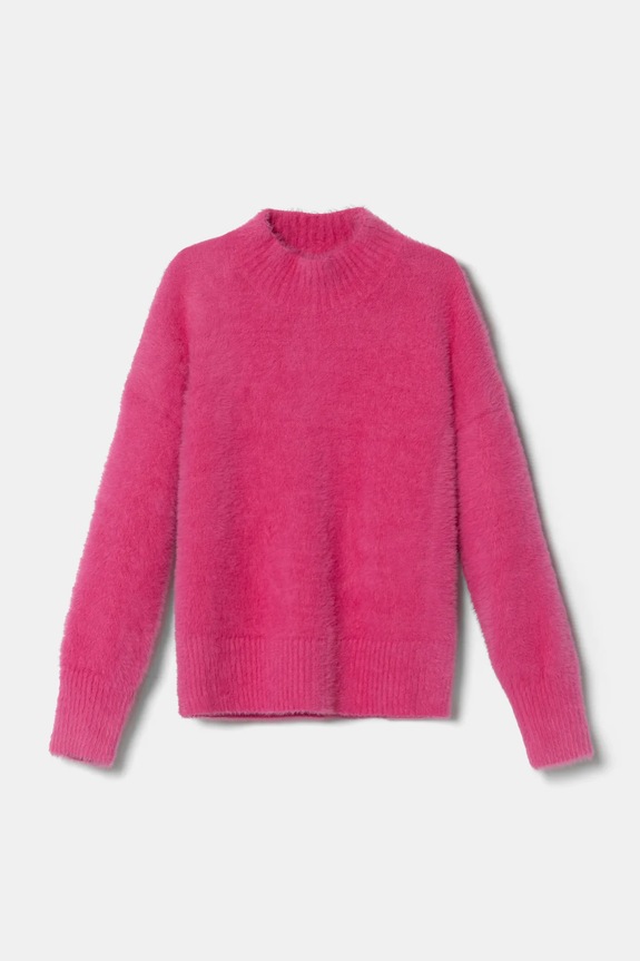 United Colors of Benetton gyerek pulóver közepesen vastag rózsaszín 19BAC200I.G.Seasonal
