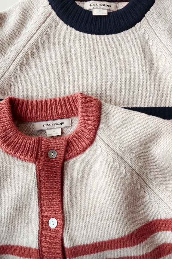 Dětský vlněný svetr Konges Sløjd VITU KNIT BLOUSE KS101728