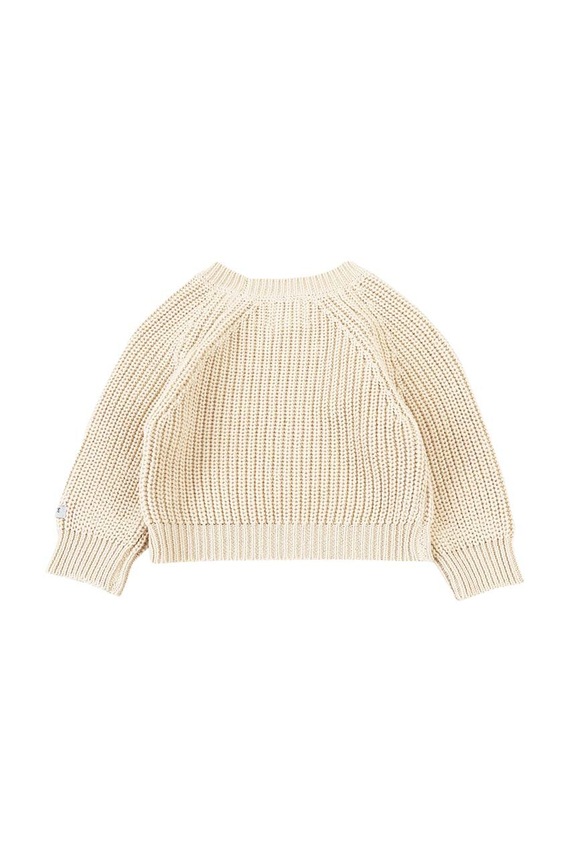 Dječaci Pamučni pulover za bebe Donsje Jade Sweater 4090200. bež