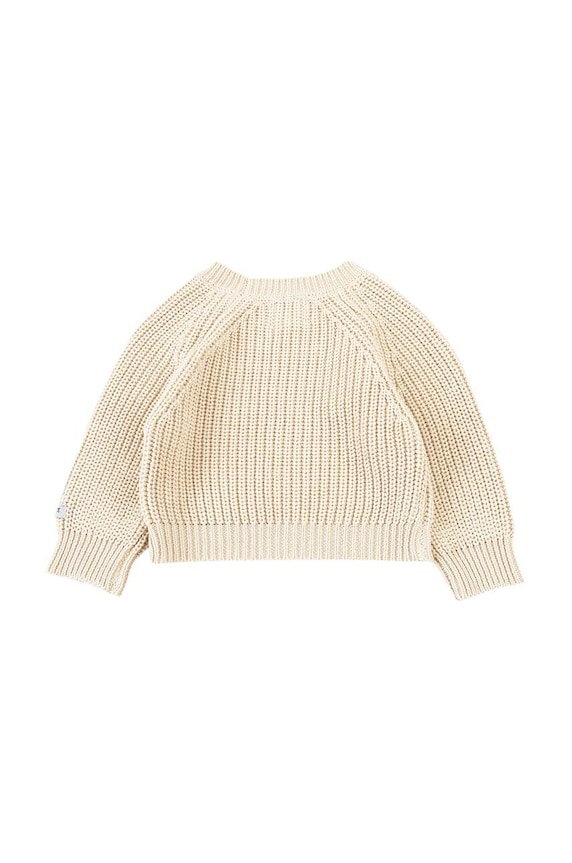 Dječaci Pamučni pulover za bebe Donsje Jade Sweater 4090200. bež