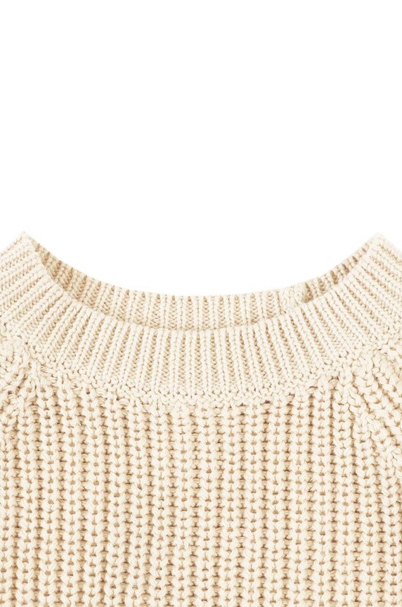 Pamučni pulover za bebe Donsje Jade Sweater bež 4090200.