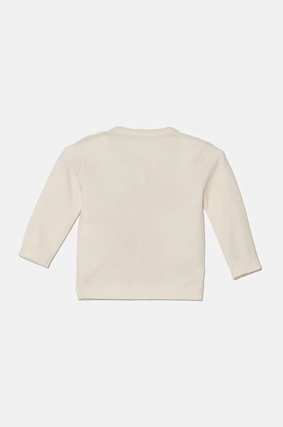 United Colors of Benetton sweter niemowlęcy 16AKA1017.W.Seasonal beżowy AW24