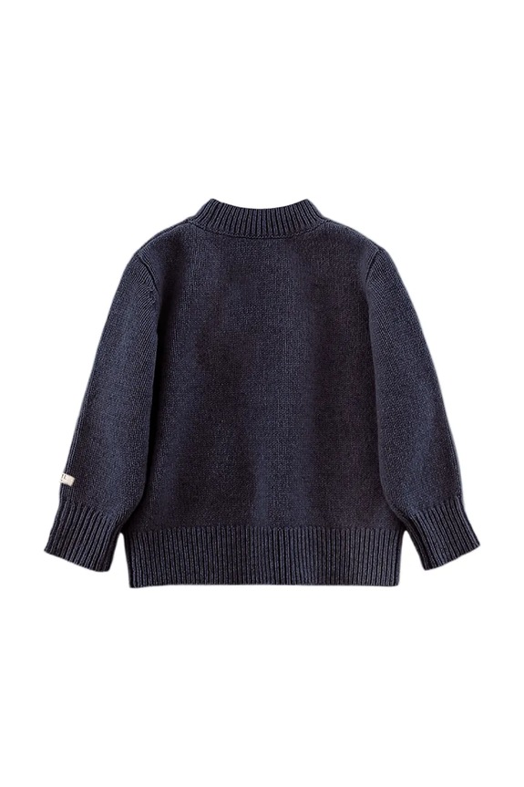 Κοριτσίστικα Παιδικό μάλλινο πουλόβερ Donsje Denn Merino Wool Sweater Koala 4083503.98.128 σκούρο μπλε
