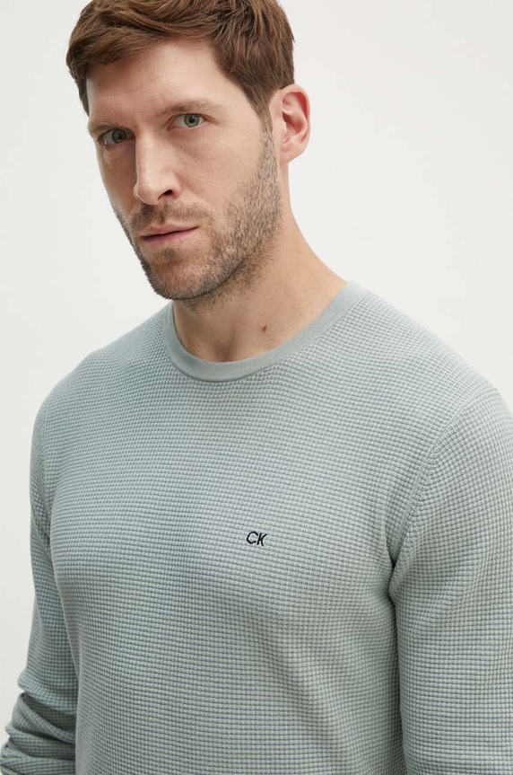 Πουλόβερ Calvin Klein πράσινο K10K113031