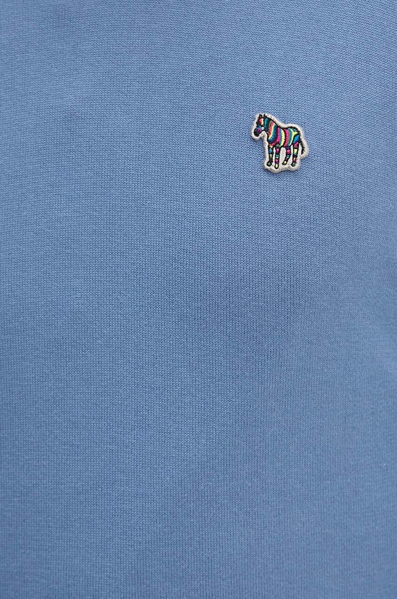 PS Paul Smith sweter bawełniany M2R.200YZ.L21858 niebieski