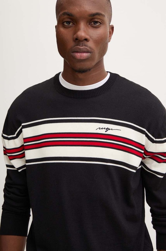 MSGM sweter wełniany czarny 3740MM208.247594