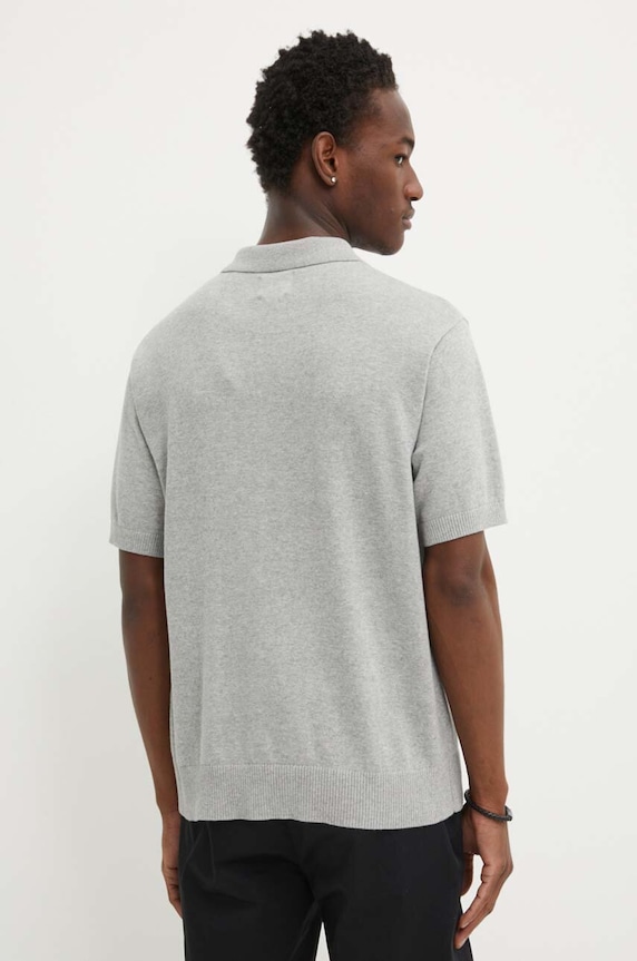 Odzież Levi's polo bawełniane A7294 szary