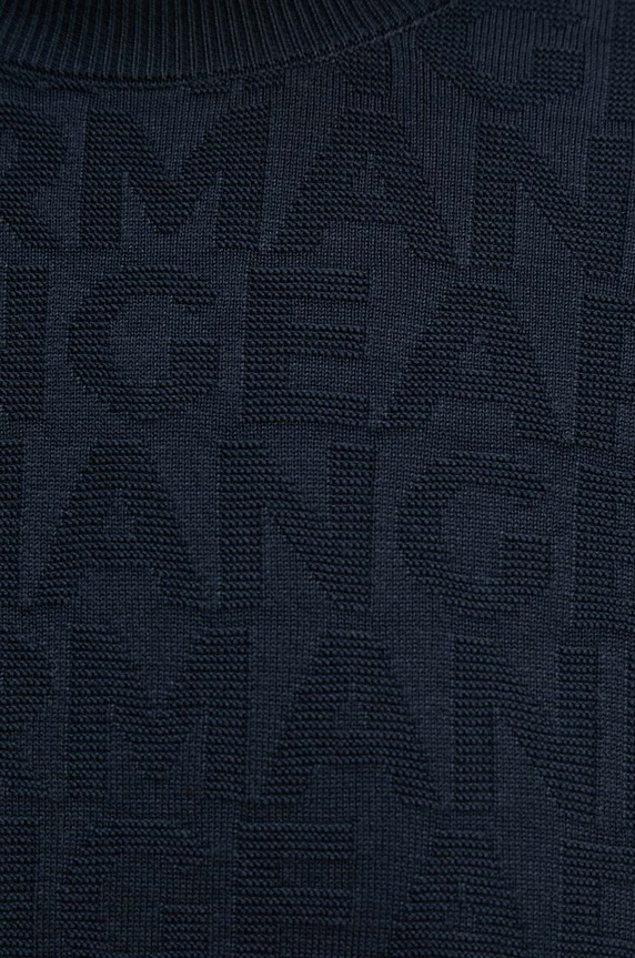 Armani Exchange sweter 6DZM1R.ZM4DZ granatowy