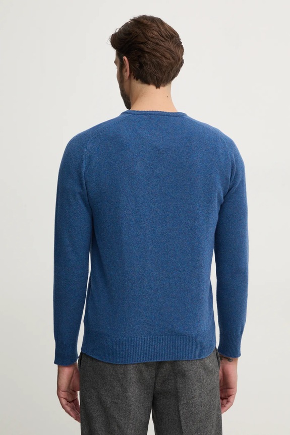 Odzież United Colors of Benetton sweter wełniany 1006U4016 niebieski