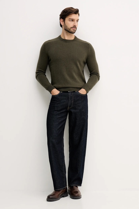 Μάλλινο πουλόβερ United Colors of Benetton 1006U108W πράσινο AW25