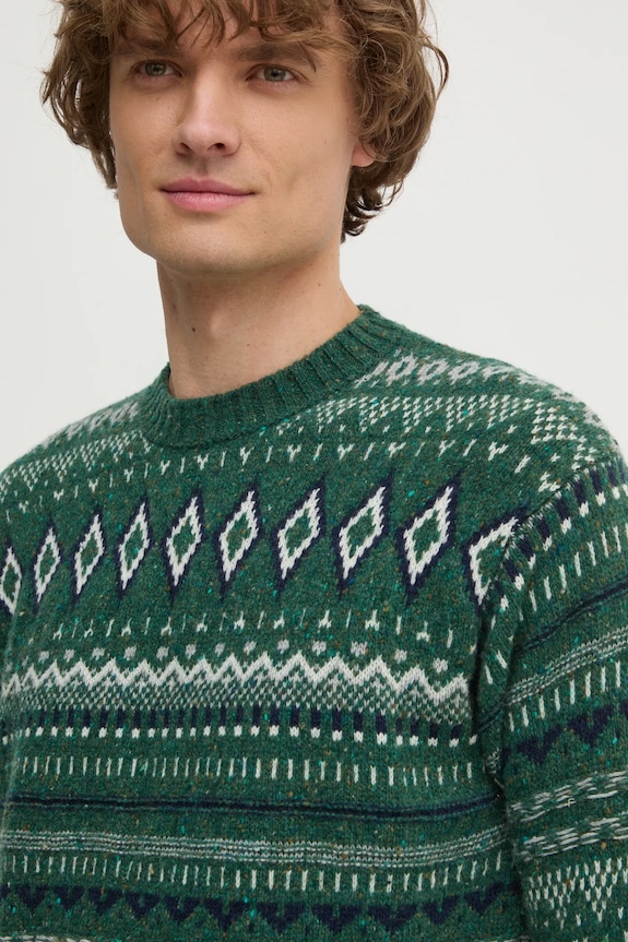 United Colors of Benetton sweter zielony 1137K107V