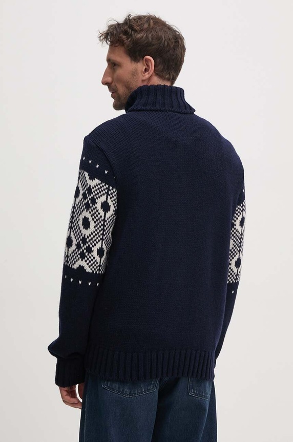 Odzież Paul&Shark sweter wełniany 14311002 granatowy