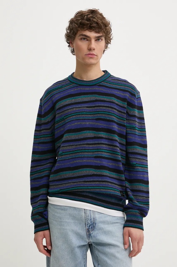 PS Paul Smith sweter okrągły granatowy M2R.967Y.N22233