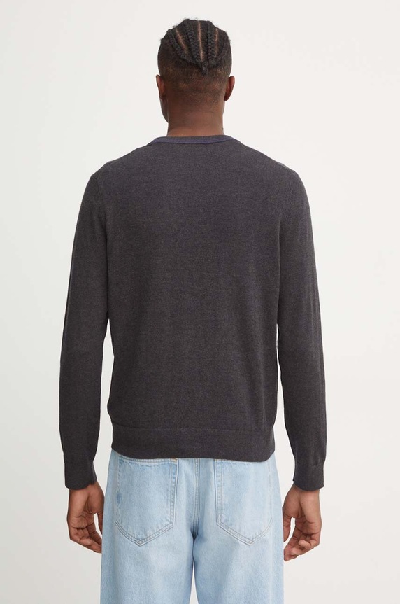 Oblečenie Sveter s prímesou vlny PS Paul Smith M2R.530XZ.N22226 sivá