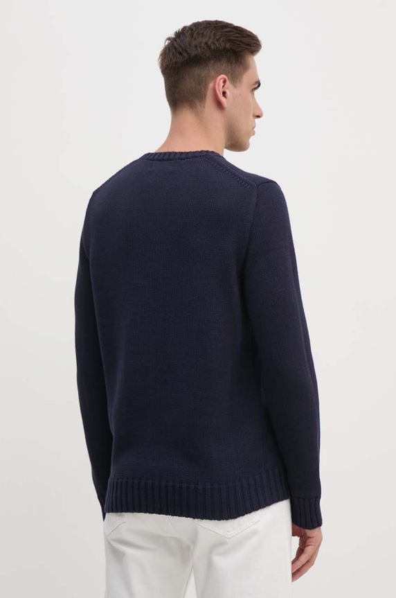 Oblečení Bavlněný svetr Polo Ralph Lauren 710718281 námořnická modř