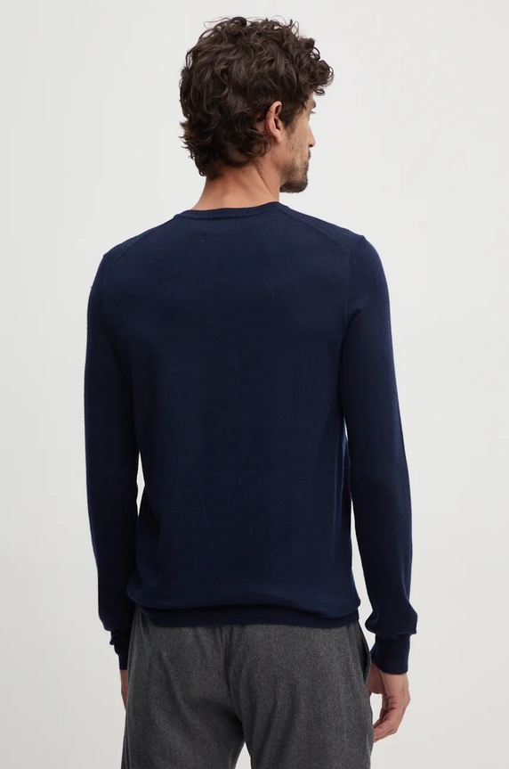 Abbigliamento Polo Ralph Lauren maglione in lana 710946143 blu navy