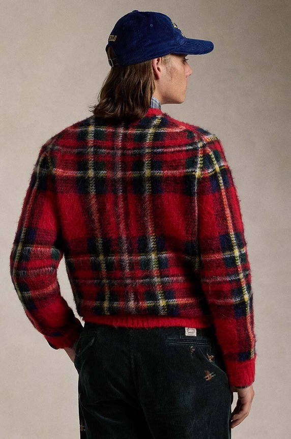 Polo Ralph Lauren pulover de lana 710949292 rosu AW24