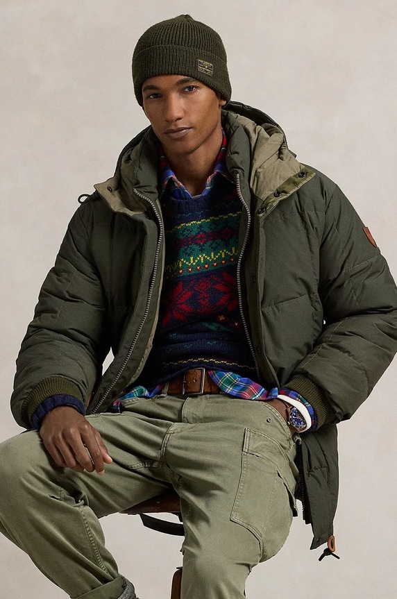 Vlnený sveter Polo Ralph Lauren 710949297 modrá