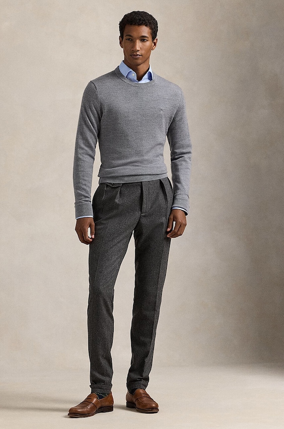 Clothing Polo Ralph Lauren woolen jumper 710949280 gray