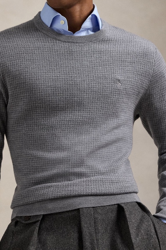 Polo Ralph Lauren woolen jumper gray 710949280
