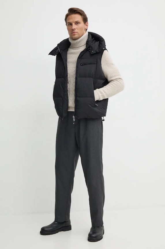 Vlněný svetr Barbour MKN1580 béžová AW24