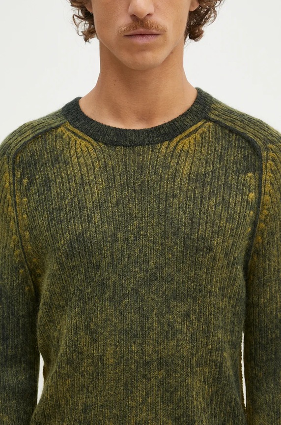 Paul Smith sweter wełniany zielony M1R.912Y.N02506