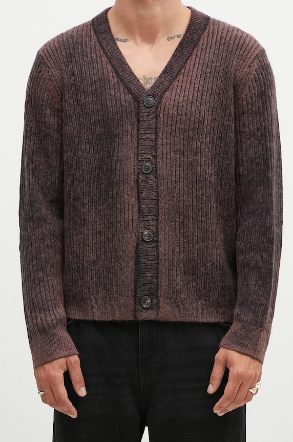 Paul Smith kardigan z domieszką wełny brązowy M1R.917Y.N02506