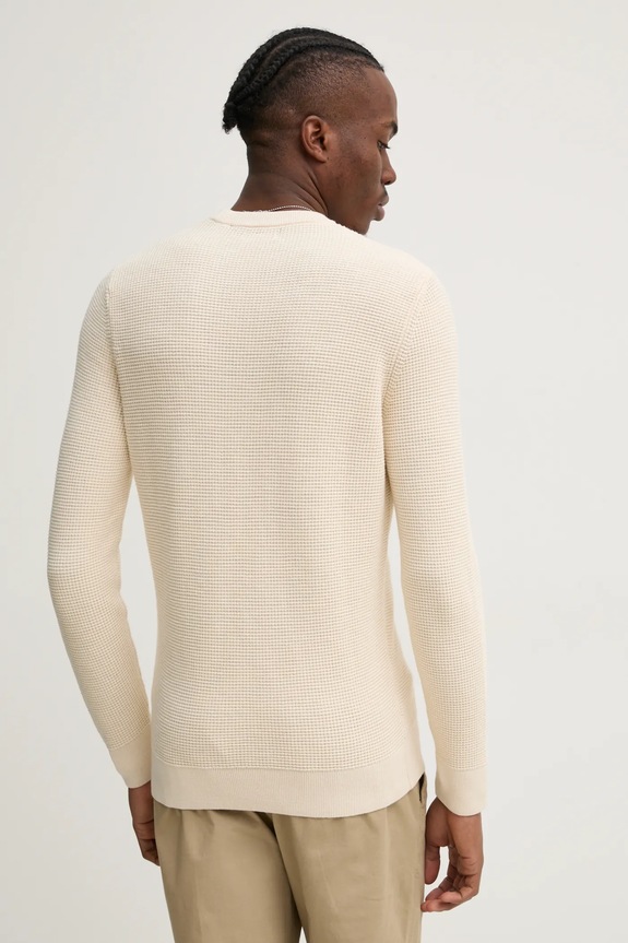 Odzież Superdry sweter bawełniany M6110657A.6ZC beżowy