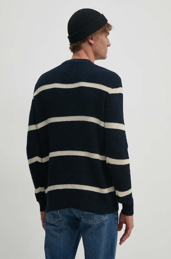 Odjeća Pamučni pulover Pepe Jeans CAIRO PM702444 mornarsko plava