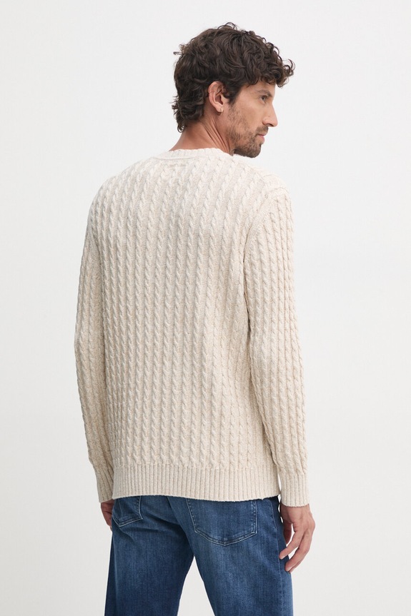 Odzież Pepe Jeans sweter bawełniany CHARLIE PM702453 beżowy