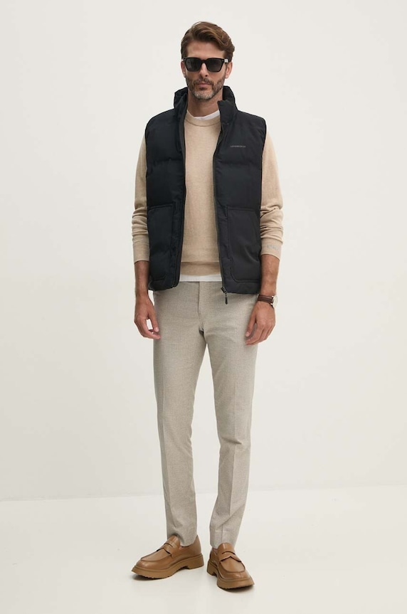 Pepe Jeans gyapjúkeverék pulóver NEW ANDRE CREW NECK PM702469 bézs AW24