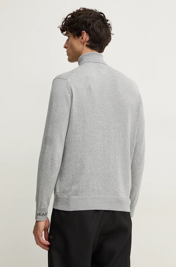 Îmbrăcăminte Pepe Jeans pulover din amestec de lana NEW ANDRE TURTLE NECK PM702470 gri