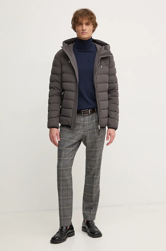 Sveter s prímesou vlny Pepe Jeans NEW ANDRE TURTLE NECK PM702470 tmavomodrá AW24