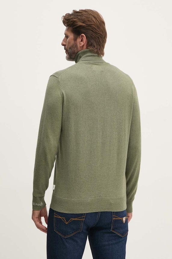 Oblečení Svetr z vlněné směsi Pepe Jeans NEW ANDRE TURTLE NECK PM702470 zelená