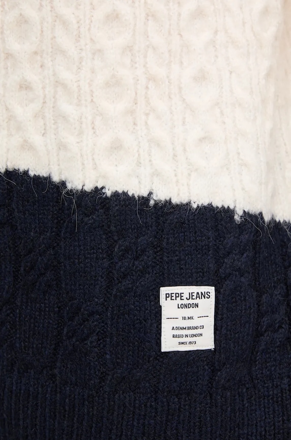 Pepe Jeans pulóver COURT PM702475 bézs