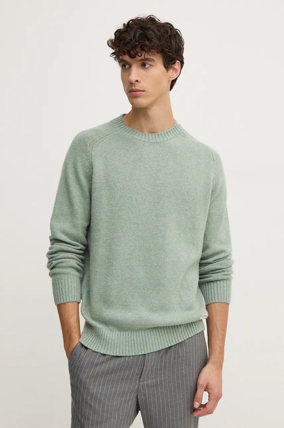 Πουλόβερ με προσθήκη μαλλιού Pepe Jeans CRED λεπτό πράσινο PM702480