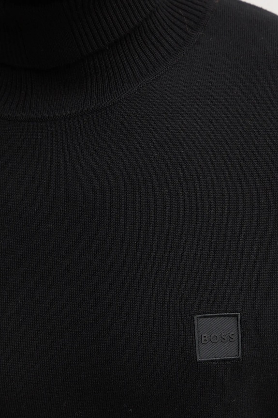 BOSS Orange sweter z domieszką kaszmiru Akiro_S 50527573 czarny
