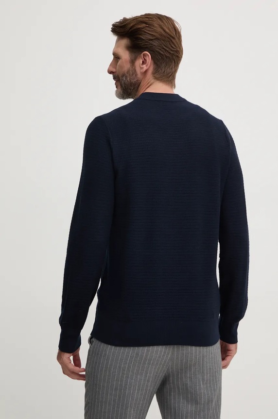 Odjeća Pulover s dodatkom kašmira Boss Orange Anion_S 50527584 mornarsko plava