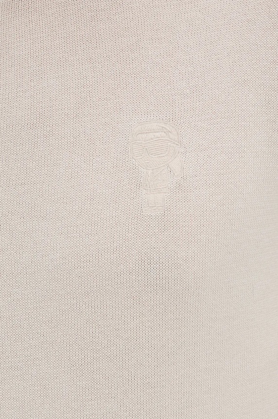 Bavlněný svetr Karl Lagerfeld 544301.655029 béžová
