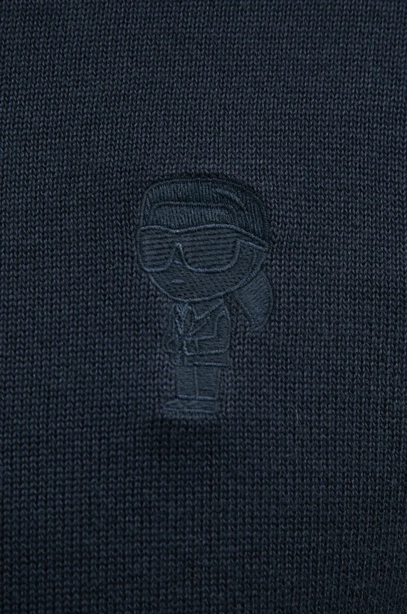 Bavlněný svetr Karl Lagerfeld 544301.655029 námořnická modř