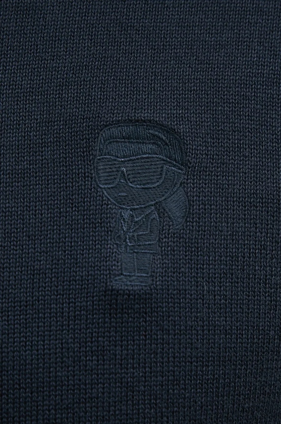 Bavlněný svetr Karl Lagerfeld 544301.655029 námořnická modř