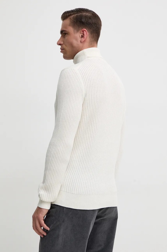 Odzież Karl Lagerfeld sweter wełniany 544305.655039 beżowy