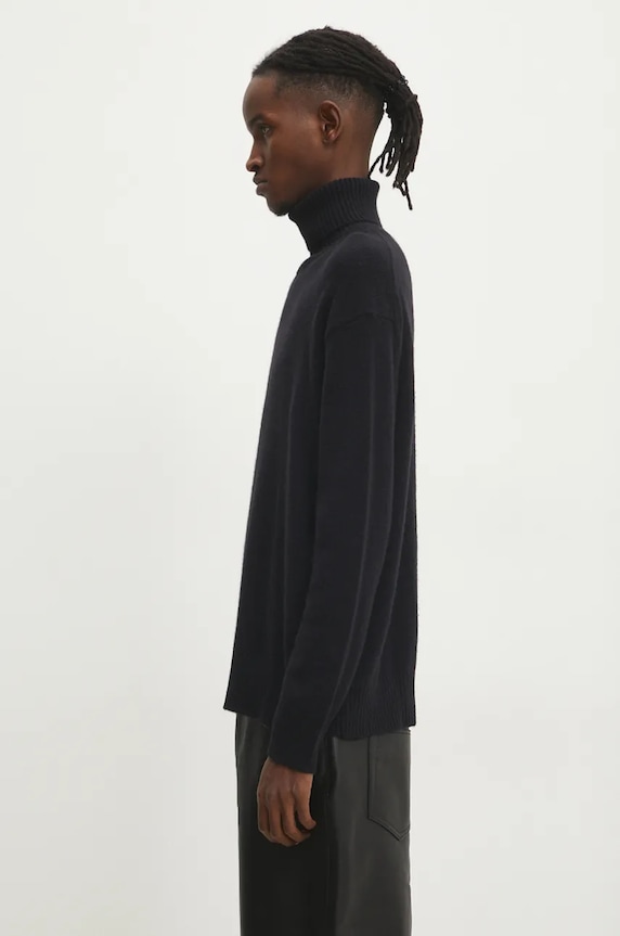 Вълнен пуловер A.P.C. Pull Marc WYAAD.H23135.LZZ черен AW24