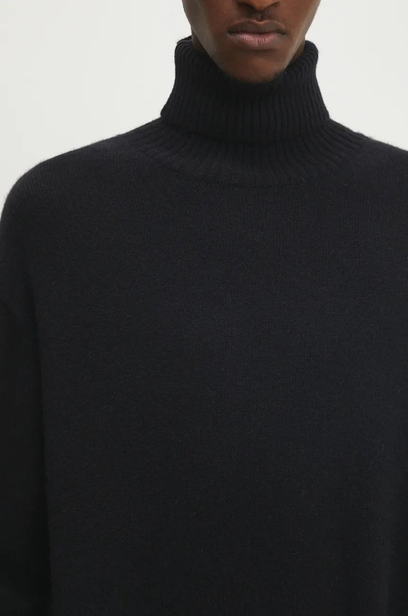 Вълнен пуловер A.P.C. Pull Marc черен WYAAD.H23135.LZZ