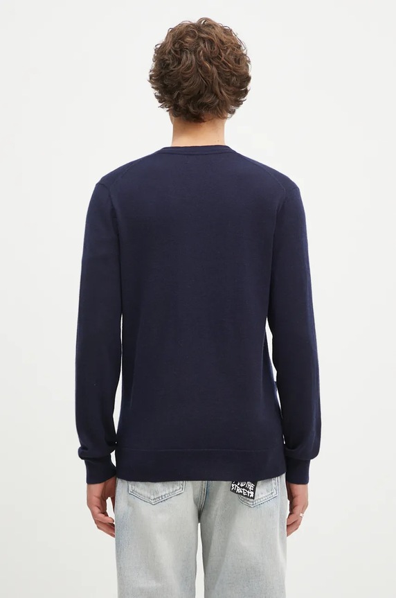 Odzież Polo Ralph Lauren kardigan wełniany RWS-Longsleeve 710946144 granatowy