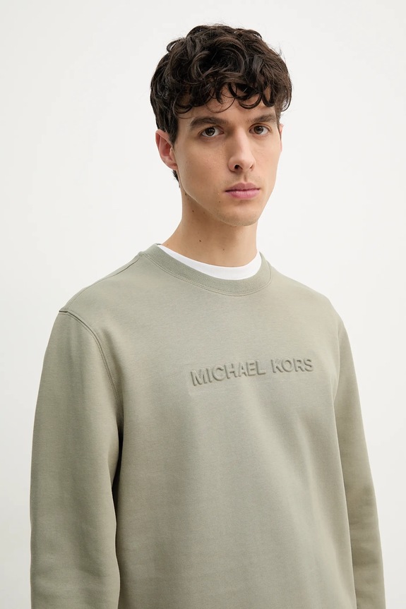 Μπλούζα Michael Kors πράσινο CF4528J5MF