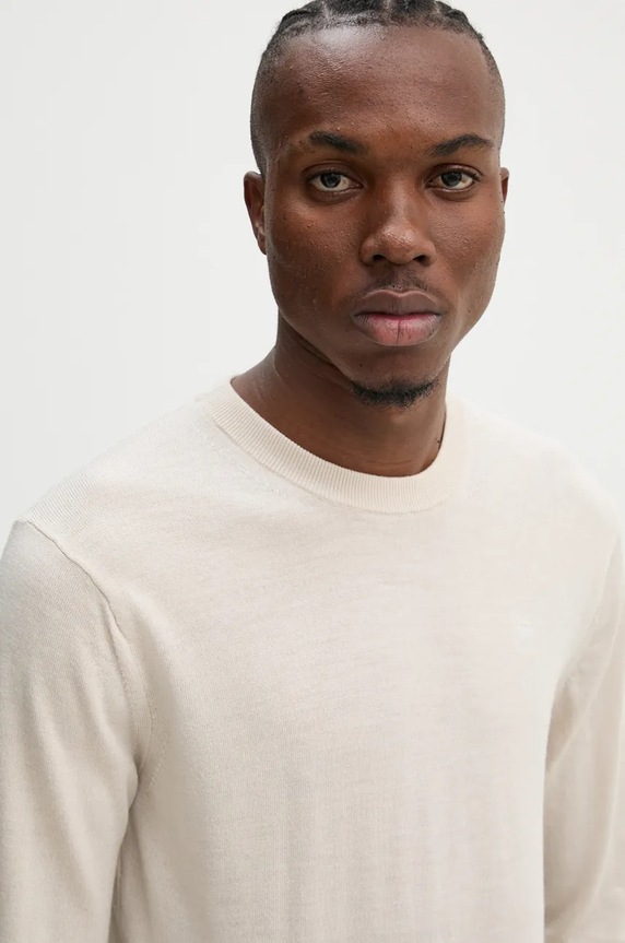 Vuneni pulover G-Star bež D25174.D847