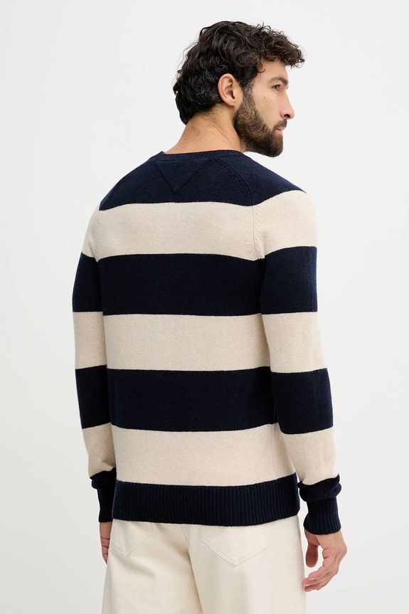 Odzież Tommy Hilfiger sweter MW0MW36535 granatowy