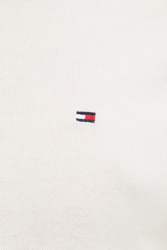 Tommy Hilfiger pulover bărbătesc din bumbac MW0MW14745 bej